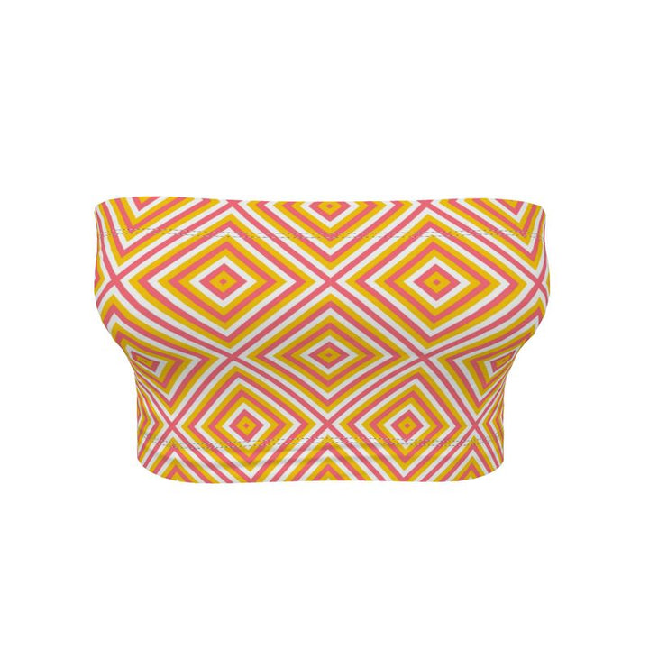 VIBRANT HARMONY BANDEAU TOP