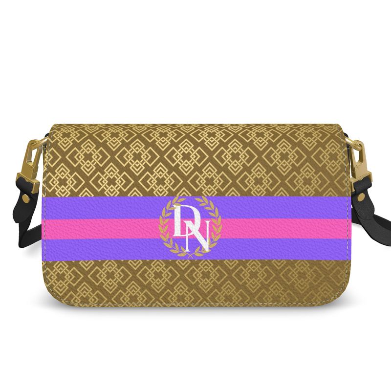 LABYRINTH FOLDOVER CROSSBODY BAG