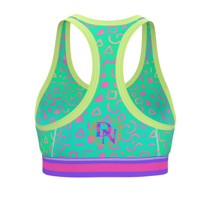 DOODLESCAPE SPORTS BRA