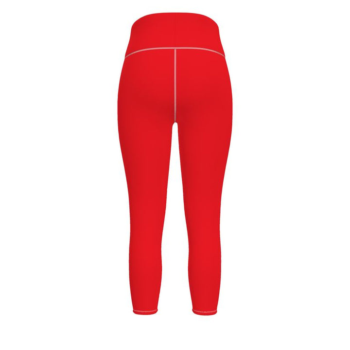 JUST BRIGHT RED LEGGINGS