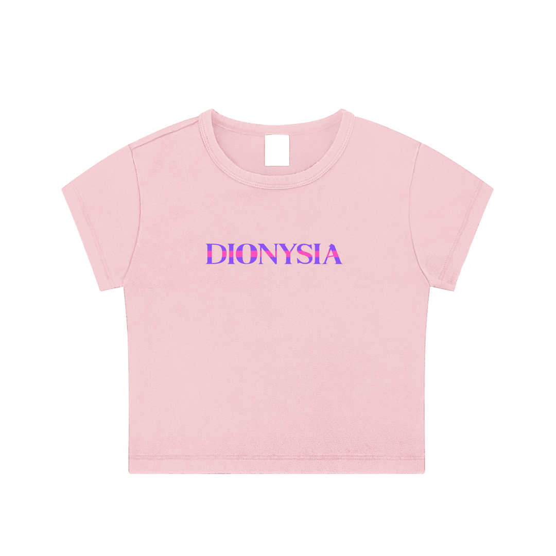 FADED DIONYSIA PINK CROP TOP