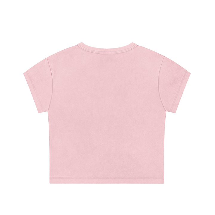 FADED DIONYSIA PINK CROP TOP