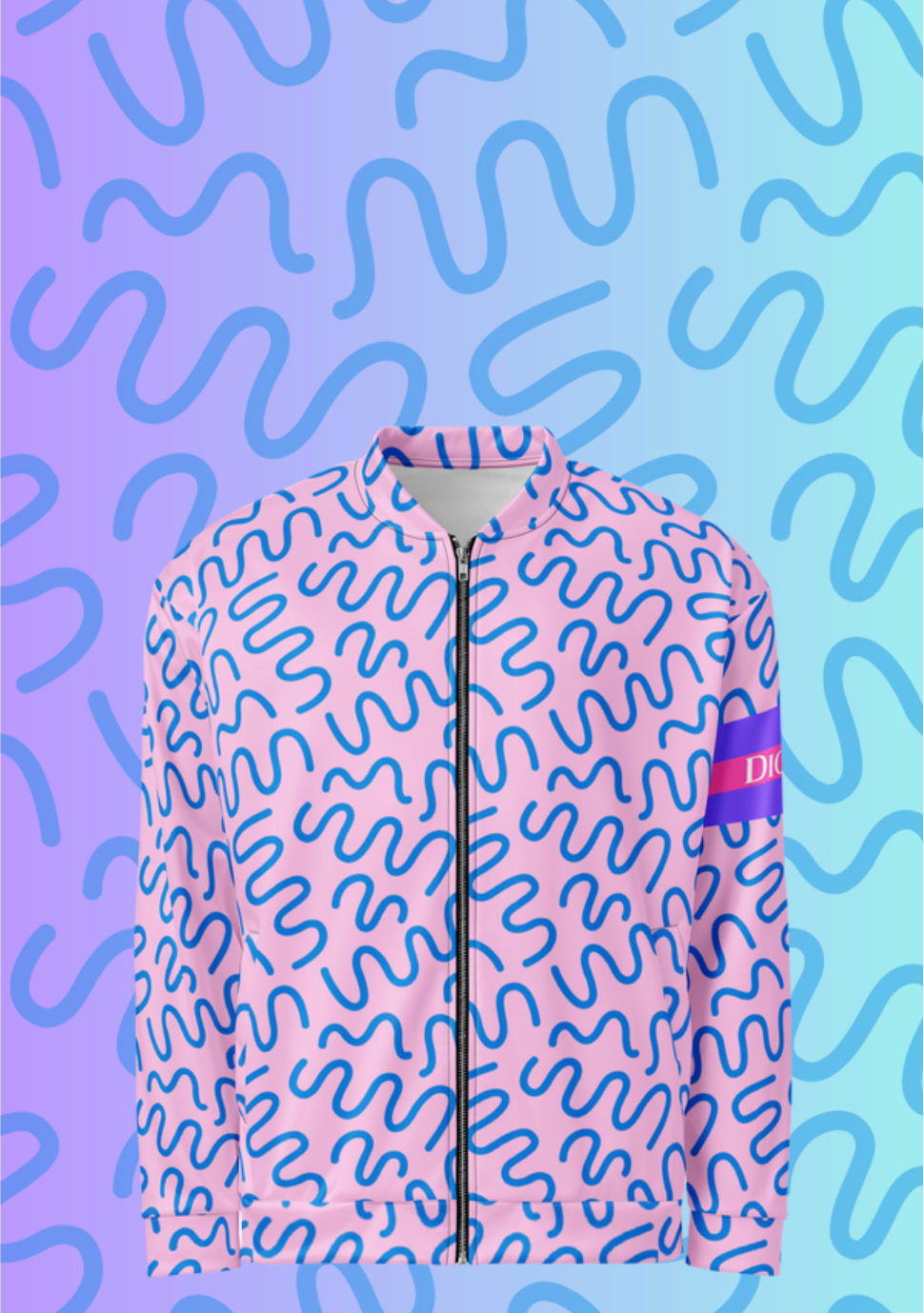 WAVY BLISS BOMBER JACKET