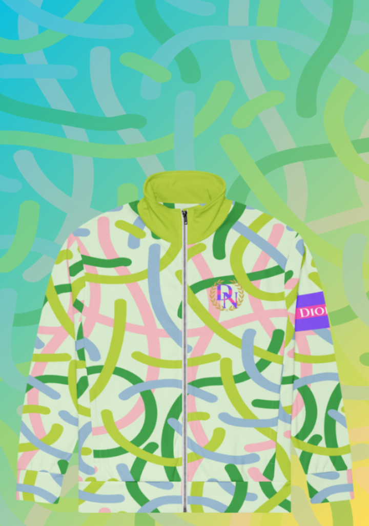 PLAYFUL TANGLE TRACK JACKET