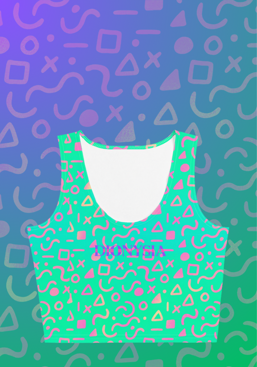 DOODLESCAPE CROP TOP