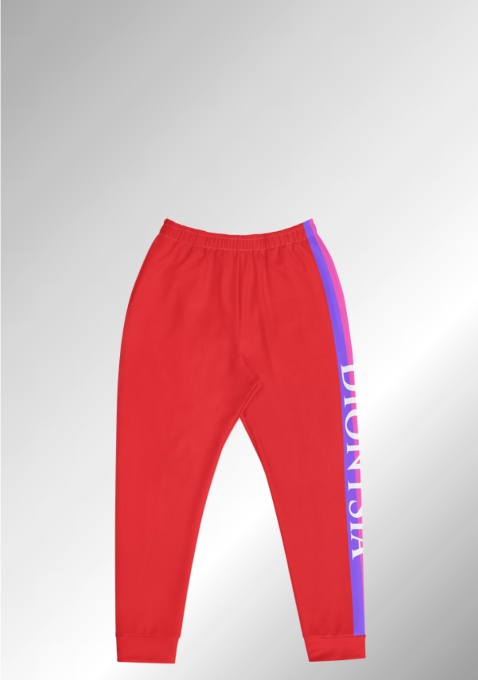 JUST BRIGHT RED JOGGERS