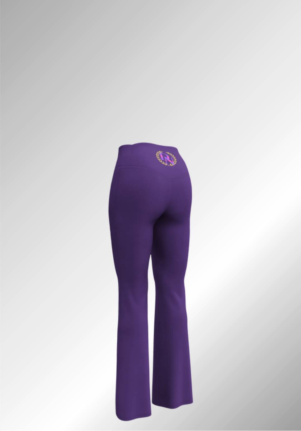 JUST PURPLE FLARE LEGGINGS