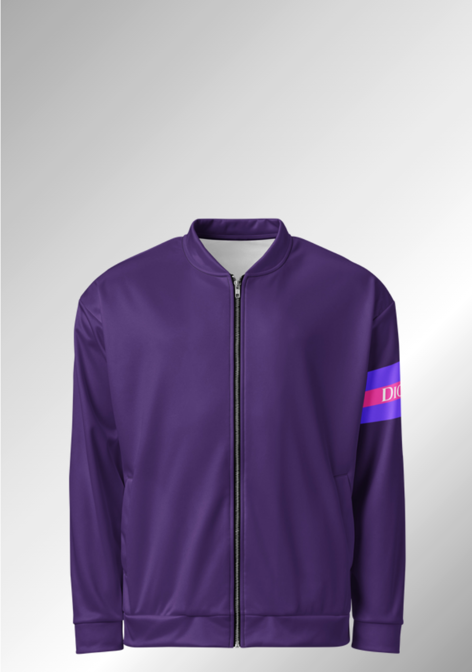 JUST A PURPLE BOMBER JACKET