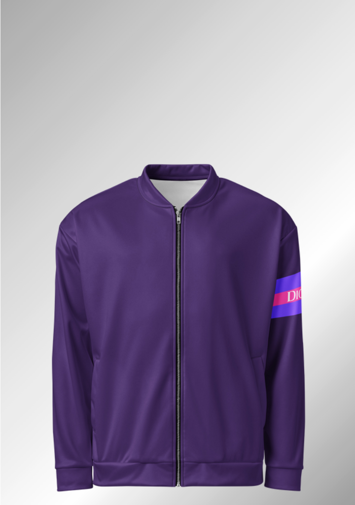 JUST A PURPLE BOMBER JACKET