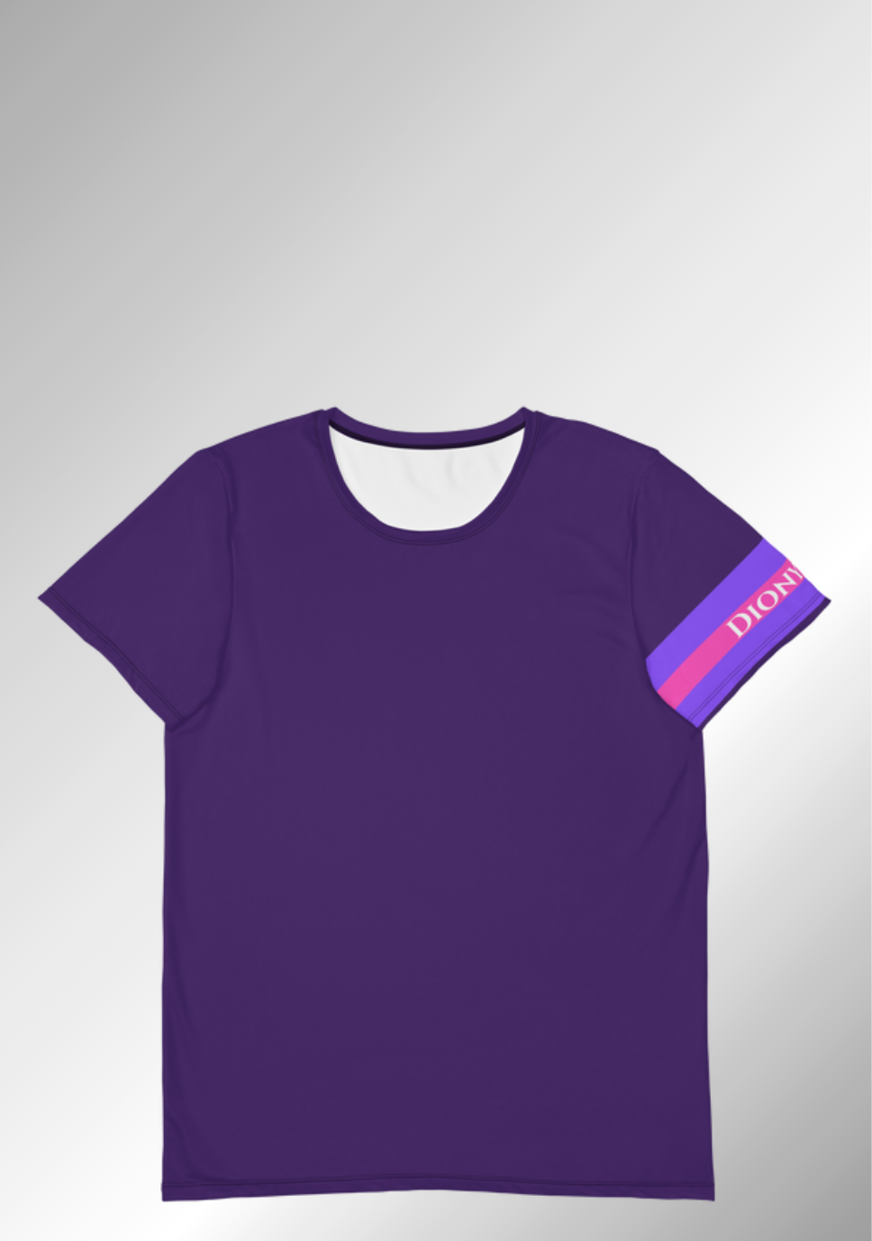 JUST A PURPLE ATHLETIC TEE