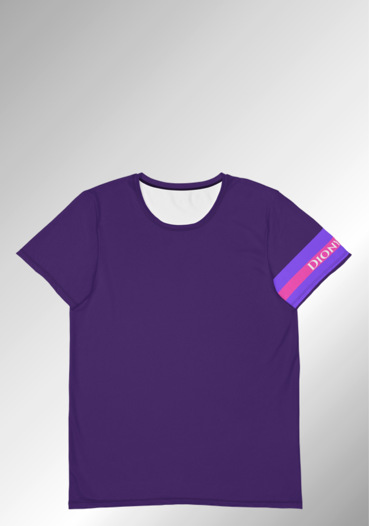 JUST A PURPLE ATHLETIC TEE