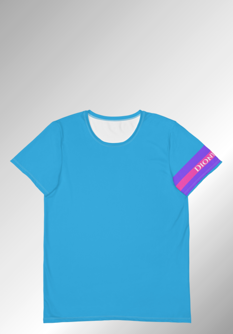 JUST A SKY BLUE ATHLETIC TEE