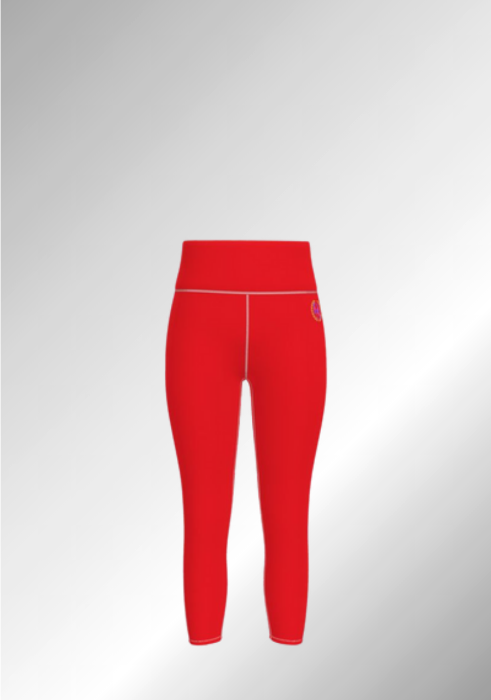 JUST BRIGHT RED LEGGINGS