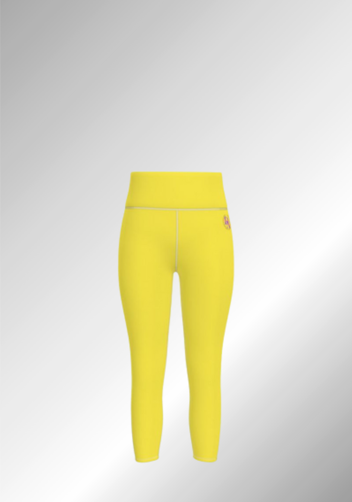 JUST DAISY YELLOW LEGGINGS