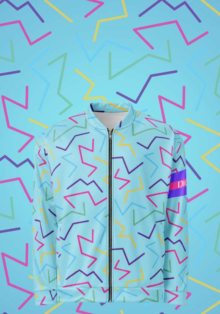 ZIG ZAG BOMBER JACKET