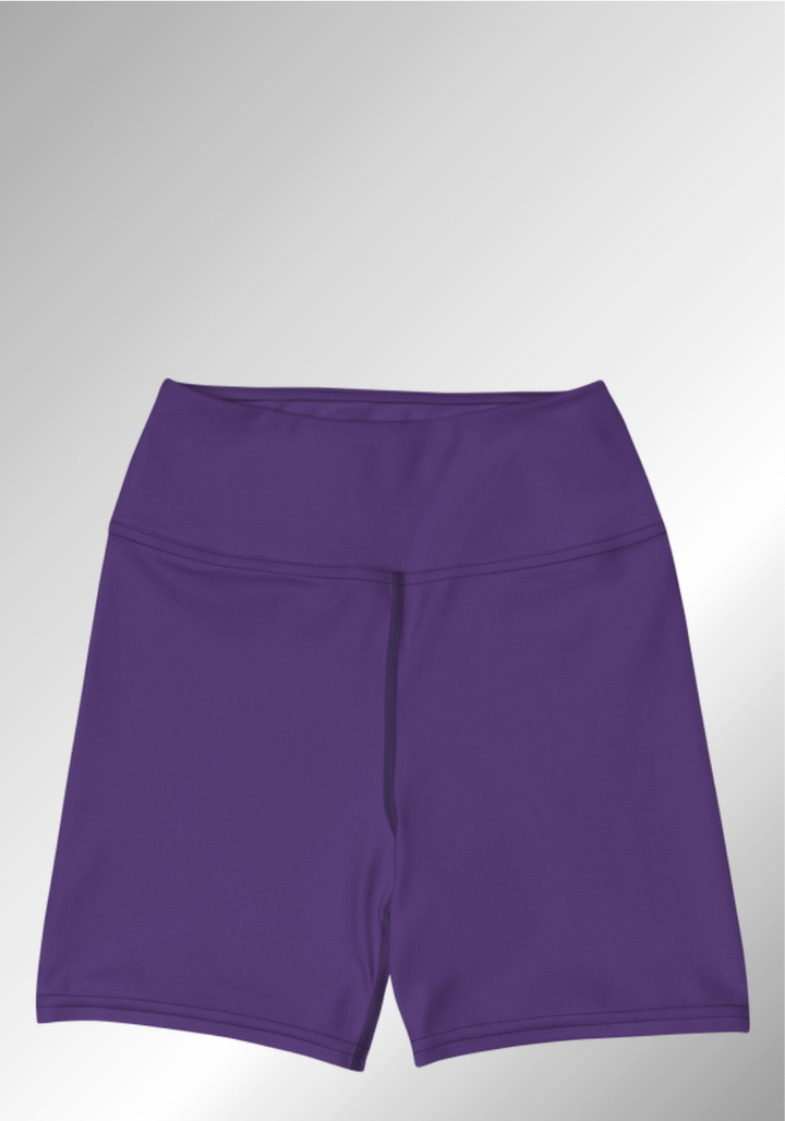 JUST PURPLE YOGA SHORTS