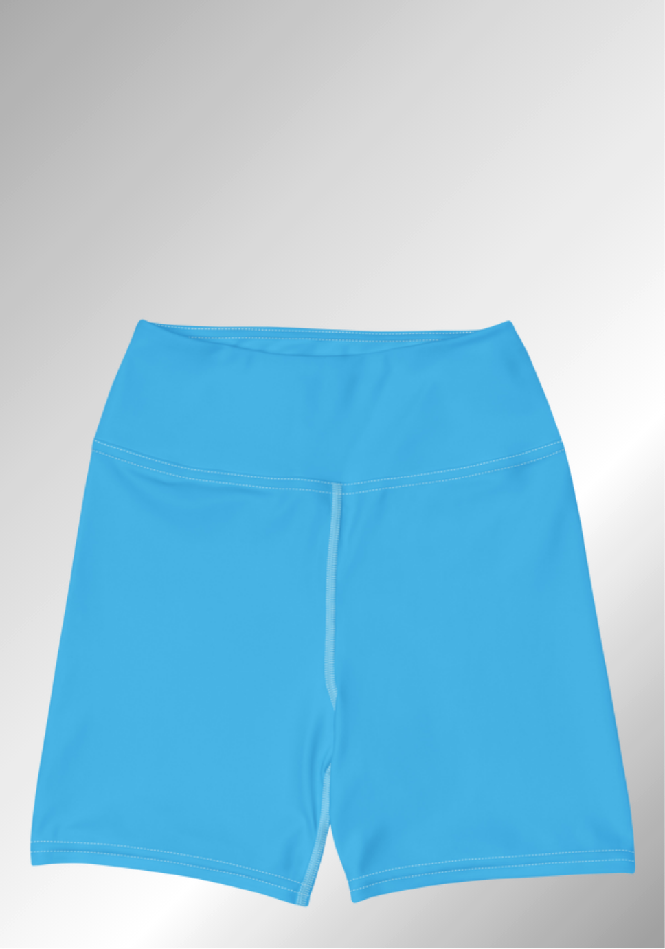 JUST SKY BLUE YOGA SHORTS