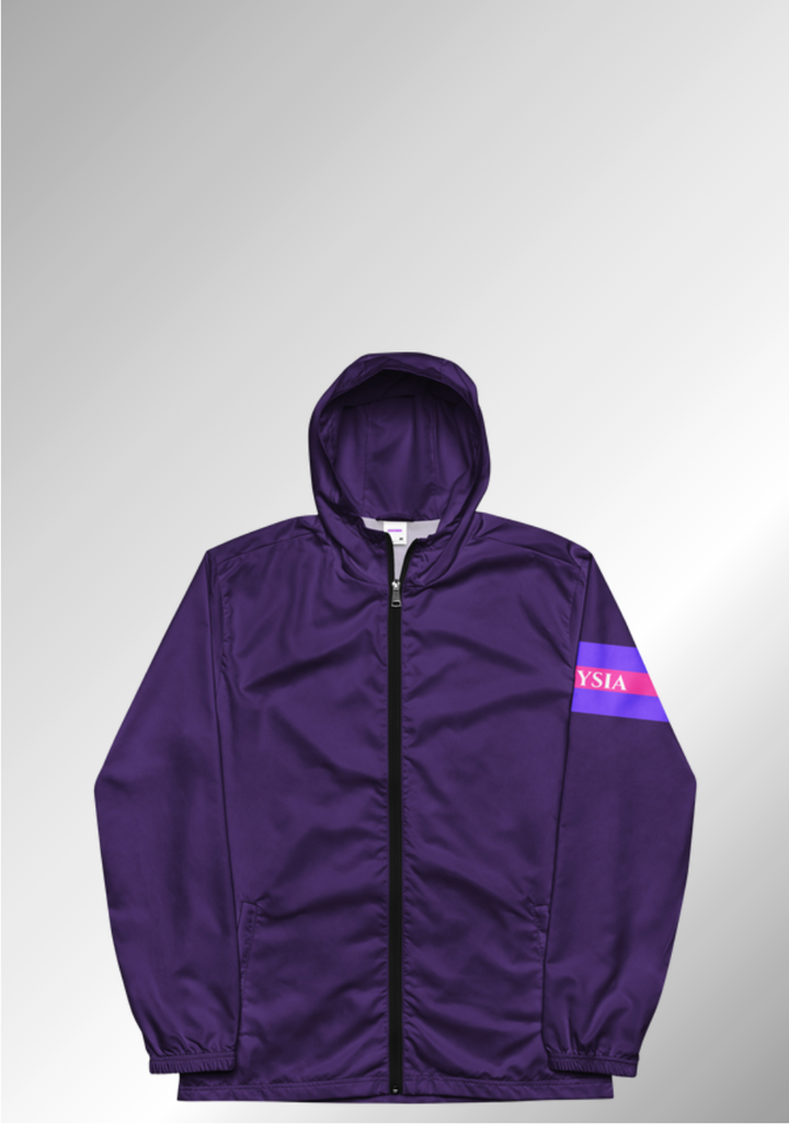 JUST A PURPLE WINDBREAKER