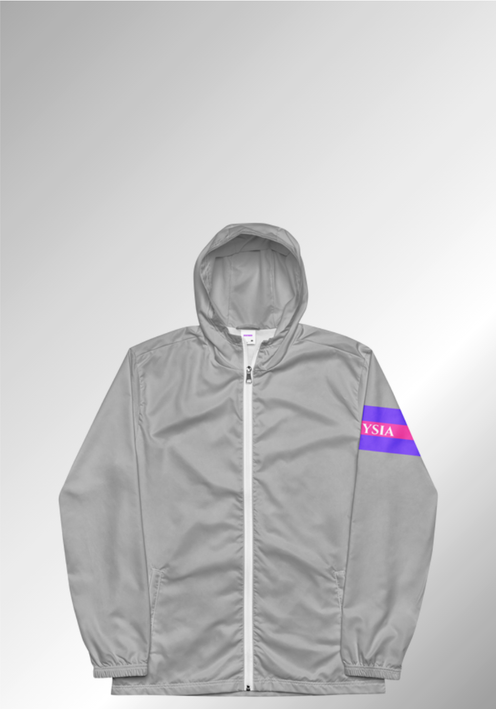 JUST A SILVER WINDBREAKER