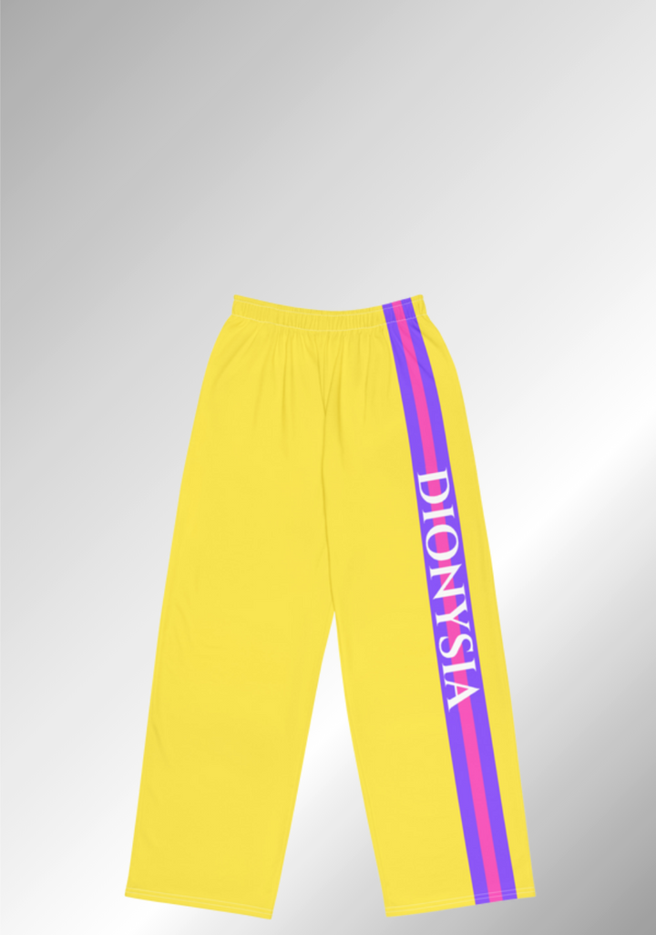 JUST DAISY YELLOW WIDE PANTS