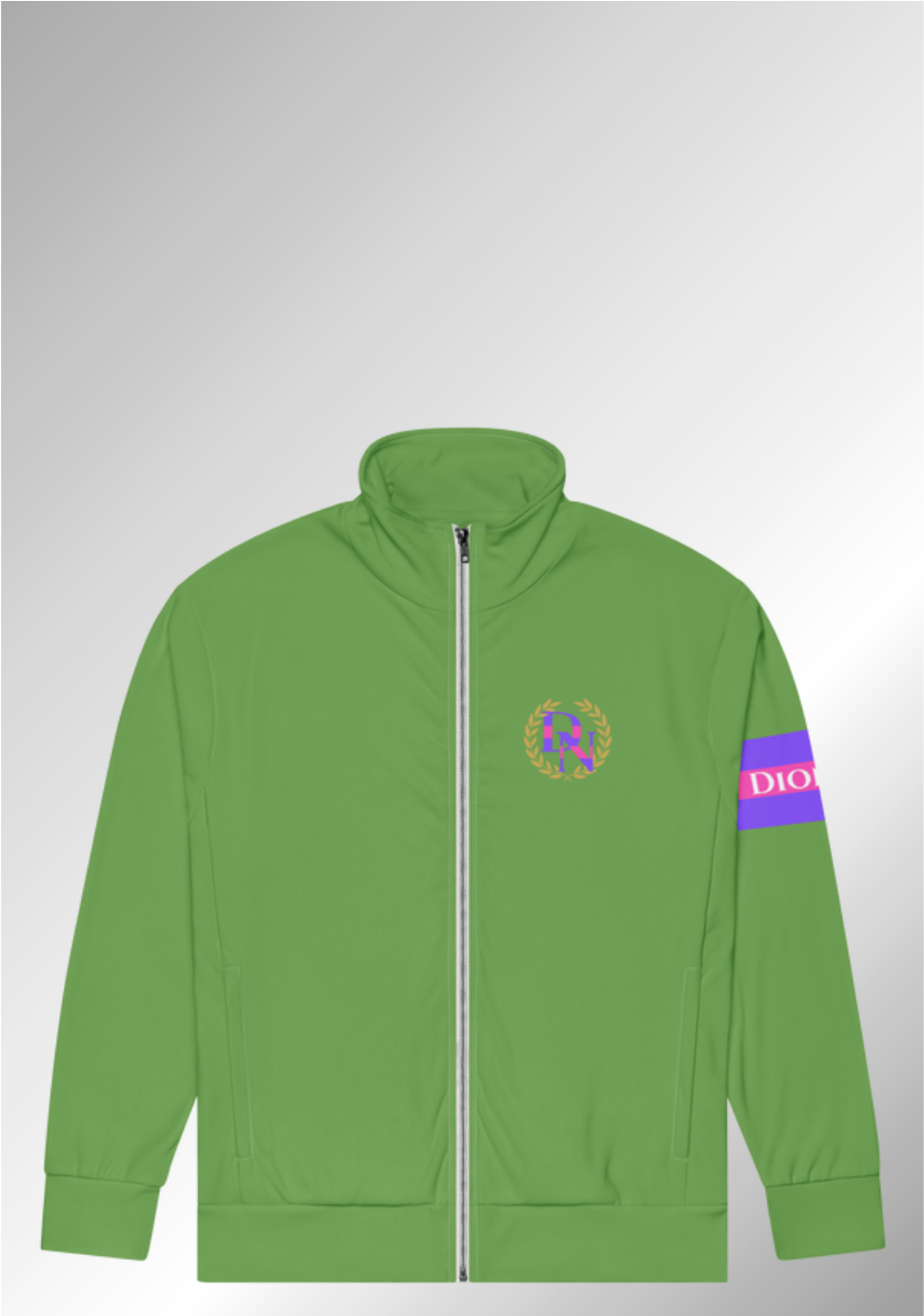 JUST A GREEN TRACK JACKET