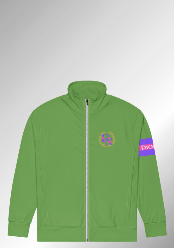 JUST A GREEN TRACK JACKET