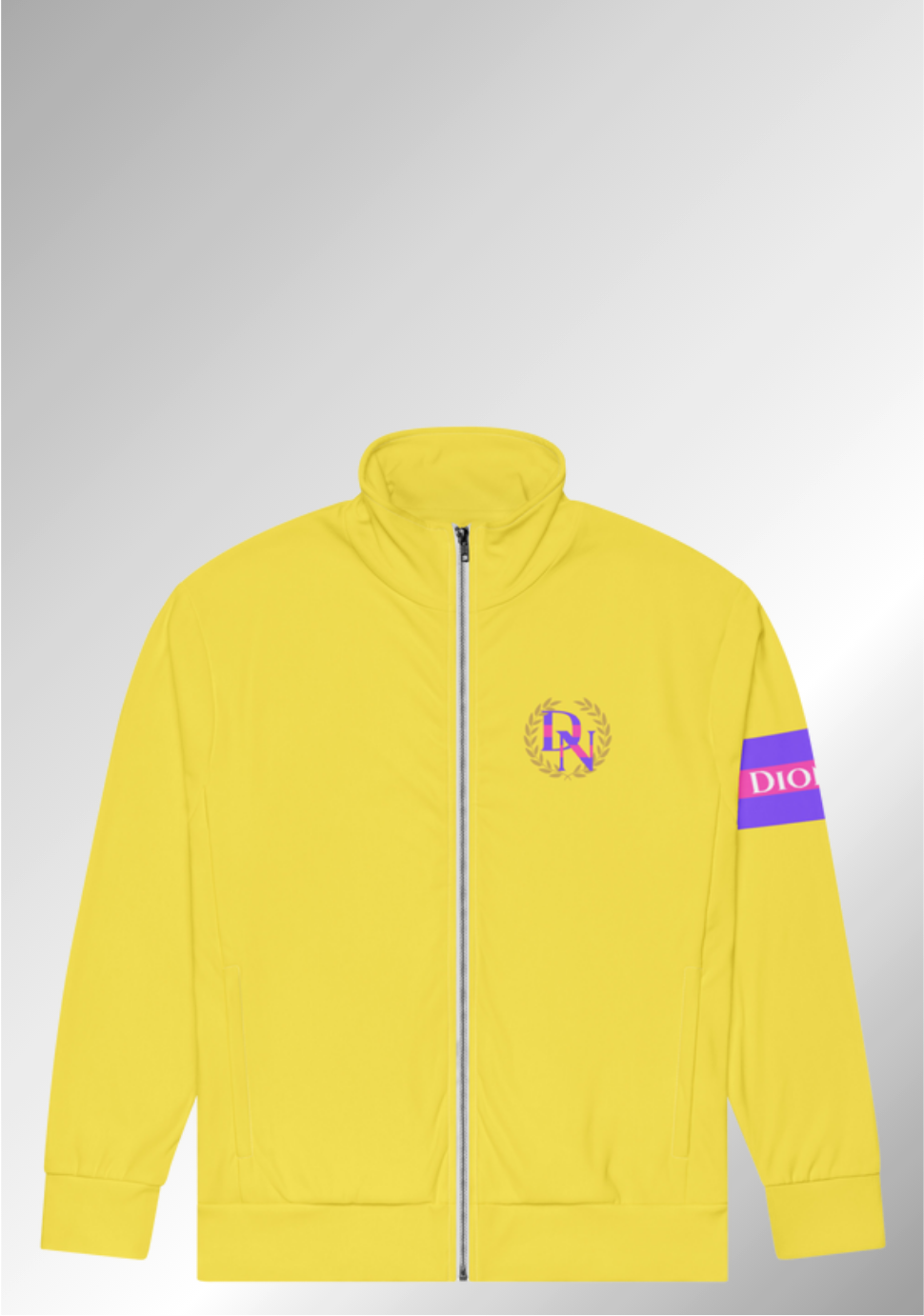 JUST A DAISY YELLOW TRACK JACKET